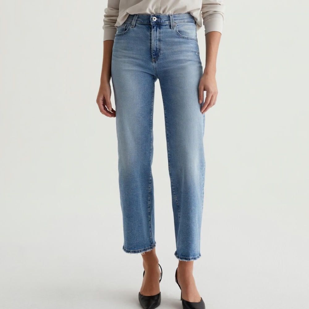 AG Saige Wide Leg Crop jeans 26